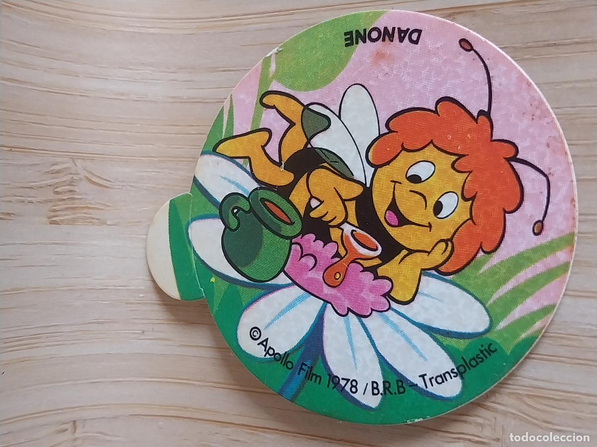 Coleccionismo deportivo: ABEJA MAYA A&Ntilde;O 1978 DANONE PROMO YOGUR CROMO FLOR ______ SIN PEGAR NUNCA 4.25 ORIGINAL