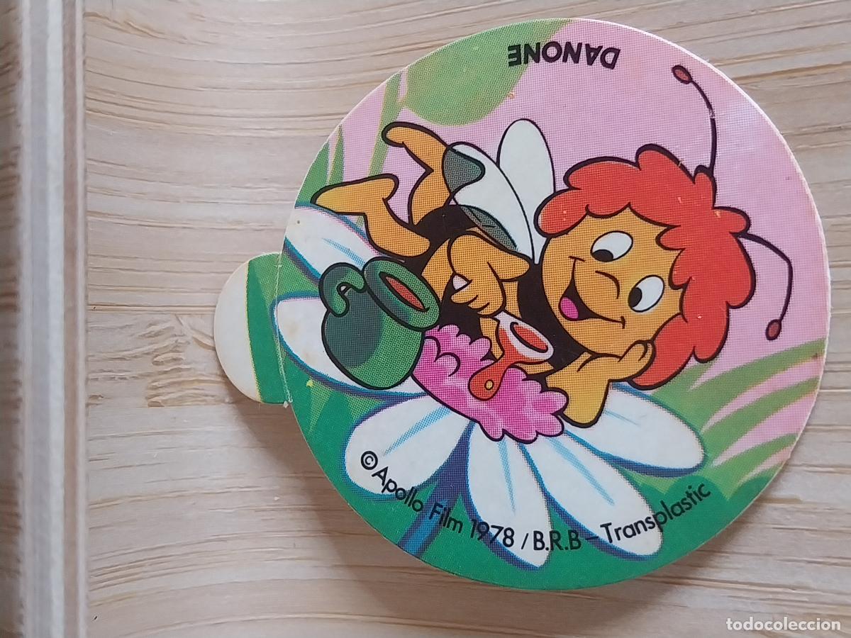 Coleccionismo deportivo: ABEJA MAYA A&Ntilde;O 1978 DANONE PROMO YOGUR CROMO FLOR _____ SIN PEGAR NUNCA 4.25 ORIGINAL