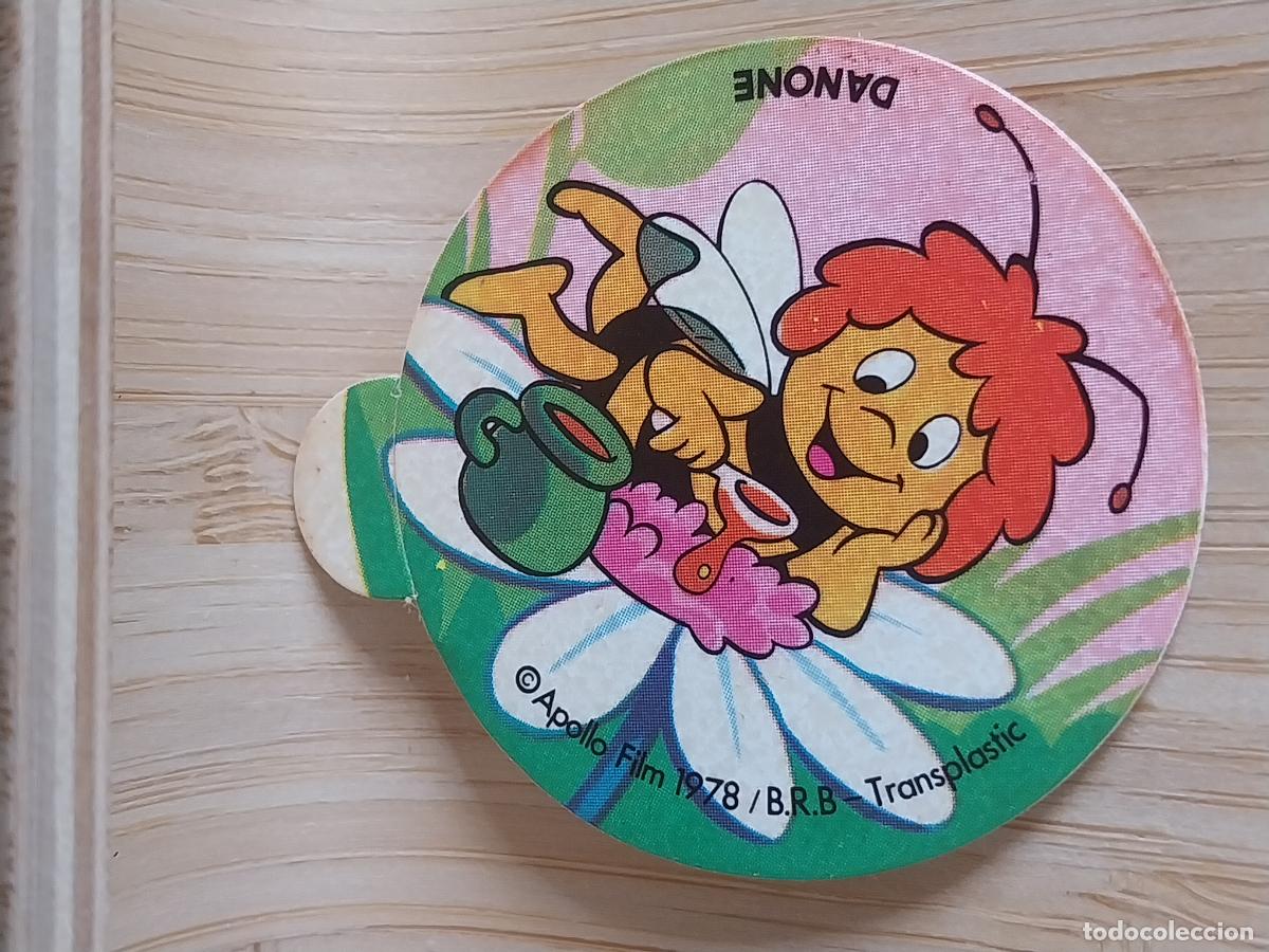 Coleccionismo deportivo: ABEJA MAYA A&Ntilde;O 1978 DANONE PROMO YOGUR CROMO FLOR __ SIN PEGAR NUNCA 4.25 ORIGINAL