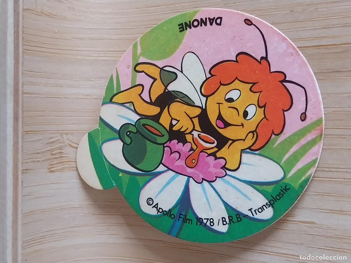 Coleccionismo deportivo: ABEJA MAYA A&Ntilde;O 1978 DANONE PROMO YOGUR CROMO FLOR SIN PEGAR NUNCA 4.25 ORIGINAL
