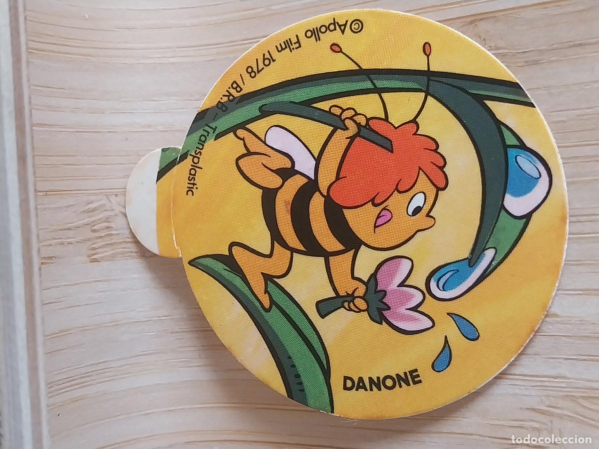 Coleccionismo deportivo: ABEJA MAYA A&Ntilde;O 1978 DANONE PROMO YOGUR CROMO HOJAS GOTA SIN PEGAR NUNCA 4.25 ORIGINAL