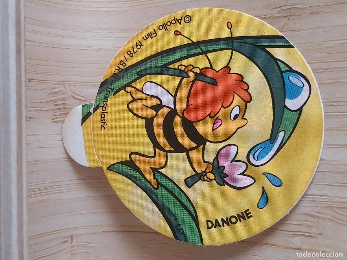Coleccionismo deportivo: ABEJA MAYA A&Ntilde;O 1978 DANONE PROMO YOGUR CROMO HOJAS GOTA ****** SIN PEGAR NUNCA 4.25 ORIGINAL