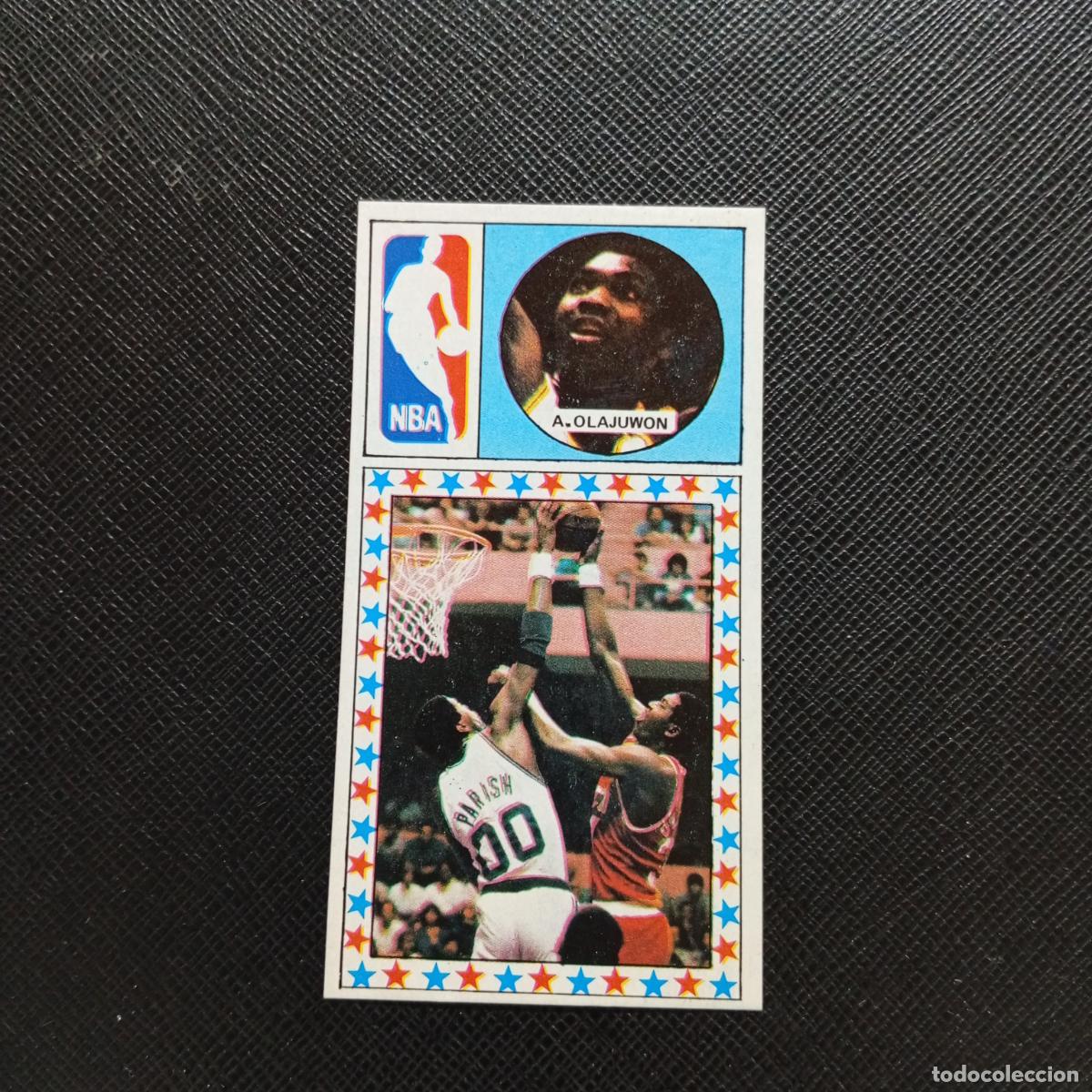 Coleccionismo deportivo: 173 OLAJUWON ROCKETS MERCHANTE 1986 1987 CROMO BALONCESTO LIGA - DESPEGADO - A42 PG37