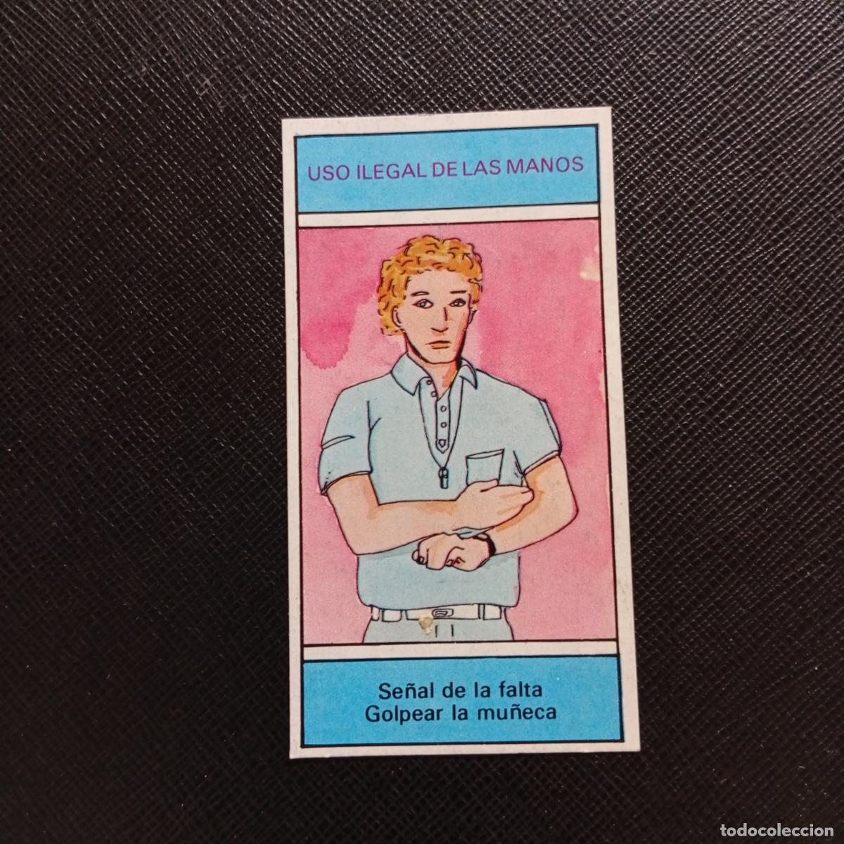 Coleccionismo deportivo: 192 USO ILEGAL DE LAS MANOS MERCHANTE 1986 1987 CROMO BALONCESTO LIGA - DESPEGADO - A42 PG47