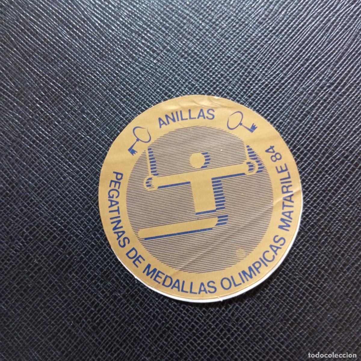 Sports collectibles: ANILLAS MEDALLAS OLIMPICAS MATARILE 84 CROMO - SIN PEGAR - A52 PG208