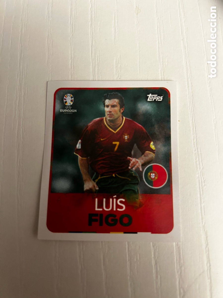 Coleccionismo deportivo: Eurocopa 2024 leg 7 luis figo