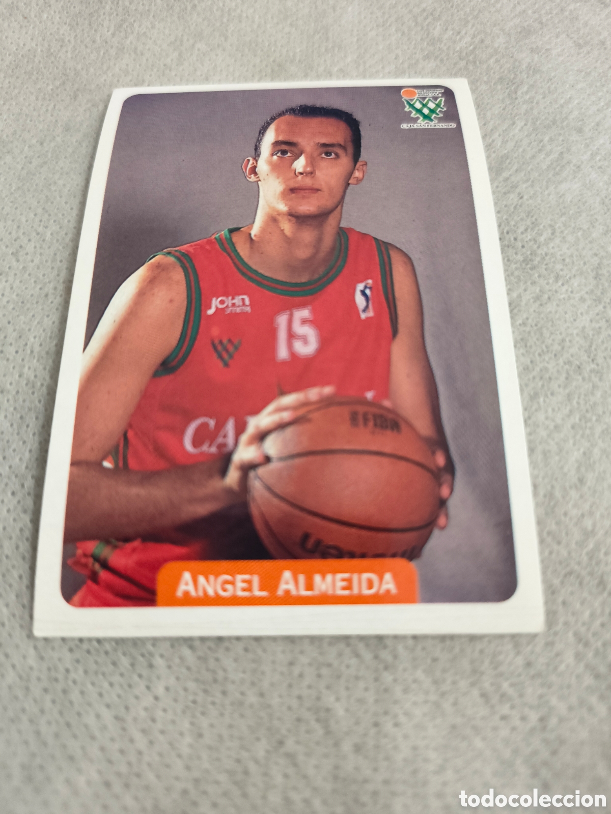 Coleccionismo deportivo: ANGEL ALMEIDA, BALONCESTO ACB, MUNDICROMO, 95 96