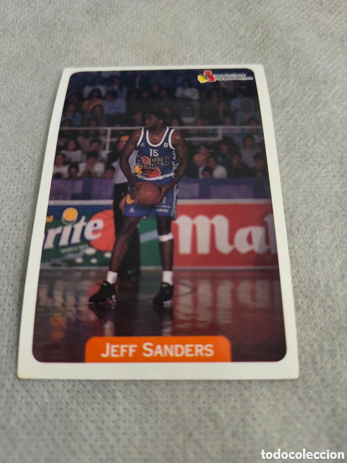 Coleccionismo deportivo: JEFF SANDERS, BALONCESTO ACB, MUNDICROMO, 95 96