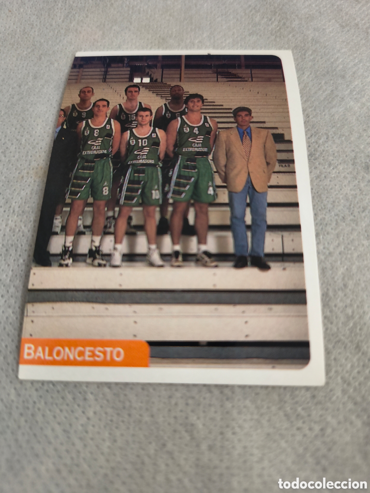 Coleccionismo deportivo: CACERES, BALONCESTO ACB, MUNDICROMO, 95 96