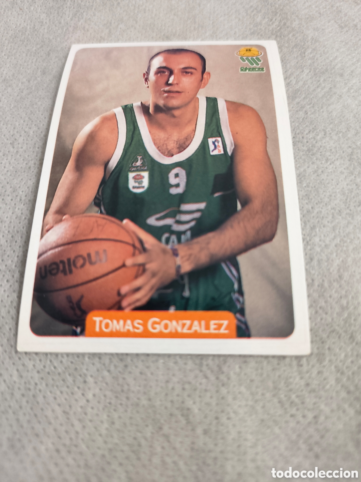 Coleccionismo deportivo: TOMAS GONZALEZ, BALONCESTO ACB, MUNDICROMO, 95 96