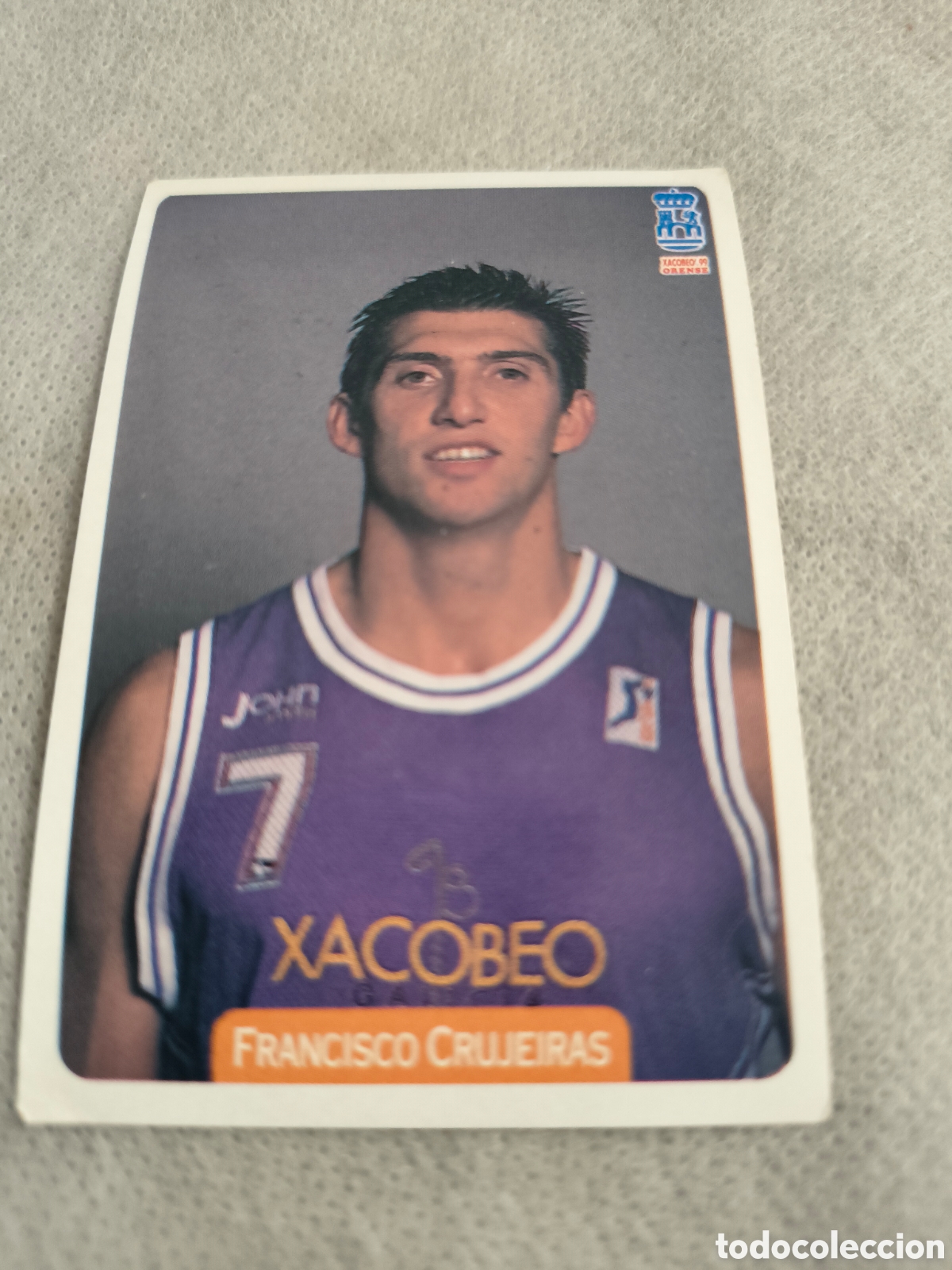 Coleccionismo deportivo: FRANCISCO CRUJEIRAS, BALONCESTO ACB, MUNDICROMO, 95 96