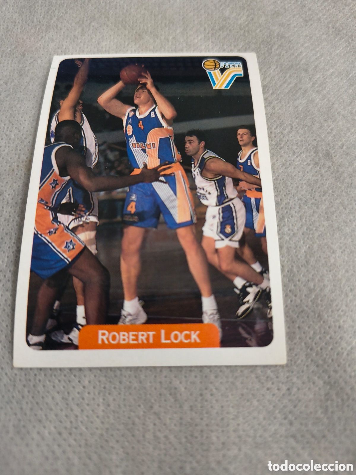 Coleccionismo deportivo: ROBERT LOCK, BALONCESTO ACB, MUNDICROMO, 95 96