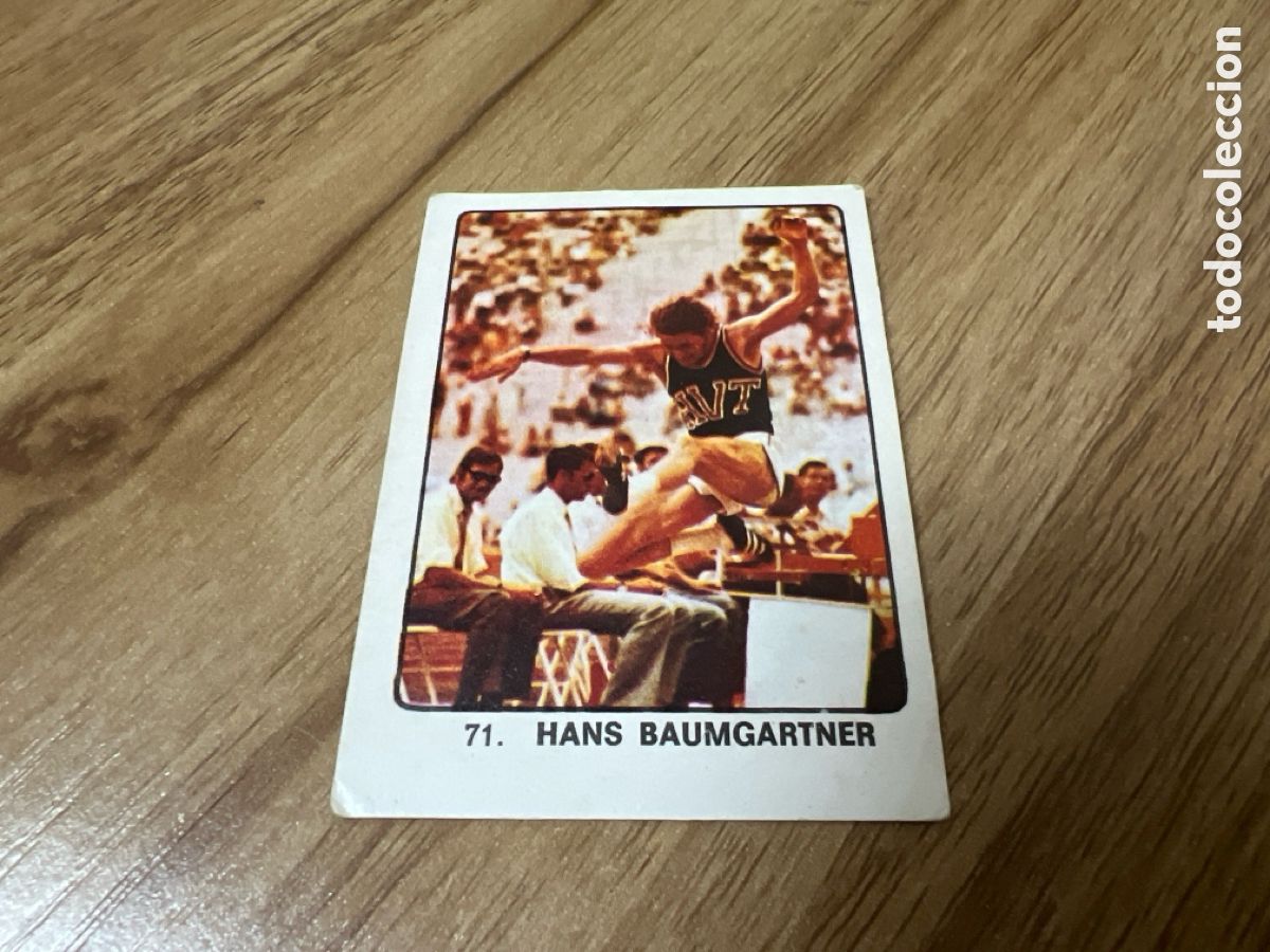 Coleccionismo deportivo: 1974 HANS BAUMGARTNER N&ordm; 71 KEYSA SIN PEGAR