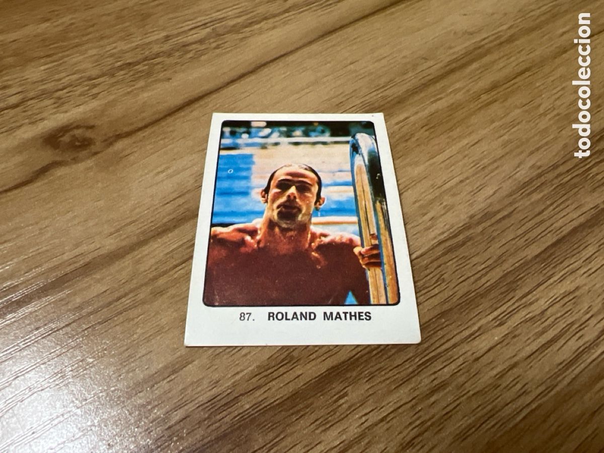 Coleccionismo deportivo: 1974 ROLAND MATHES N&ordm; 87 KEYSA SIN PEGAR