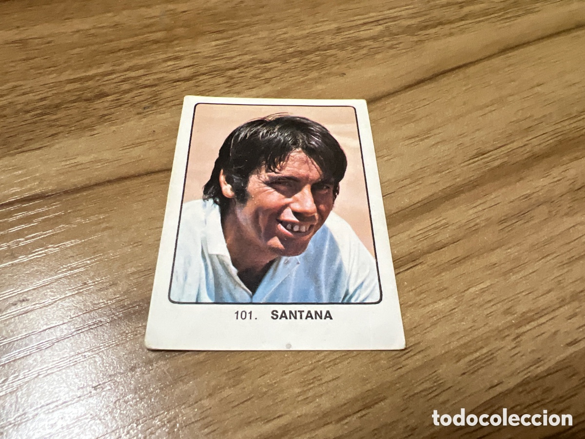 Colecionismo desportivo: 1974 SANTANA N&ordm; 101 KEYSA SIN PEGAR