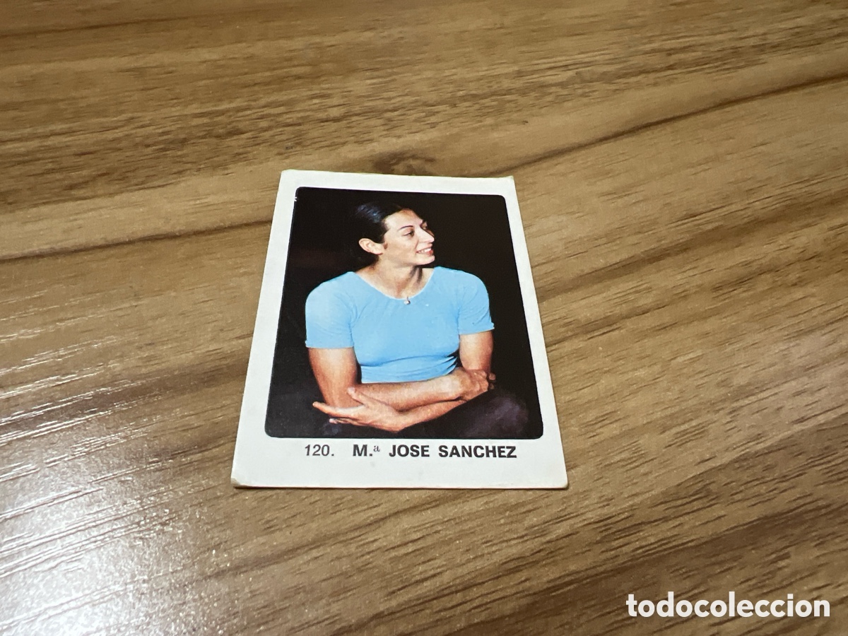 Coleccionismo deportivo: 1974 MARIA JOSE SANCHEZ N&ordm; 120 KEYSA SIN PEGAR
