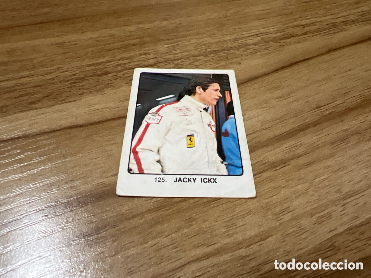 Collectionnisme sportif: 1974 JACKY ICKX N&ordm; 125 KEYSA SIN PEGAR