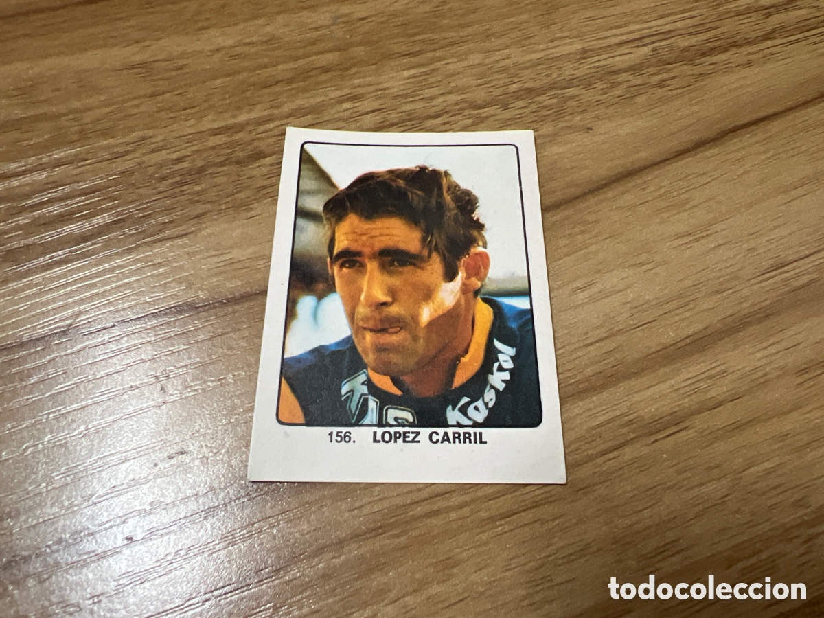 Coleccionismo deportivo: 1974 LOPEZ CARRIL N&ordm; 156 KEYSA SIN PEGAR