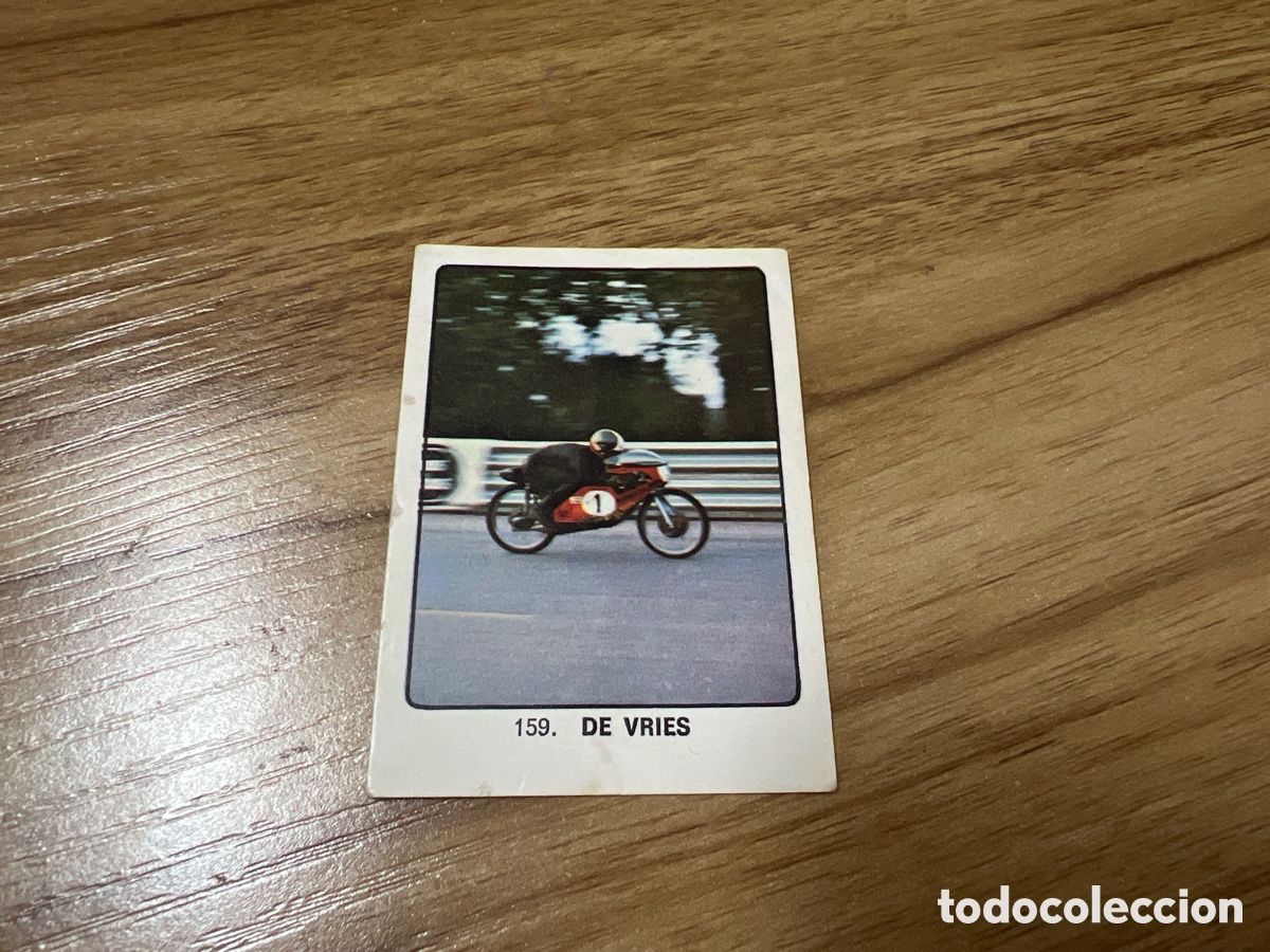 Coleccionismo deportivo: 1974 DE VRIES N&ordm; 159 KEYSA SIN PEGAR