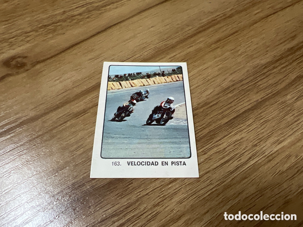 Coleccionismo deportivo: 1974 VELOCIDAD EN PISTA N&ordm; 163 KEYSA SIN PEGAR