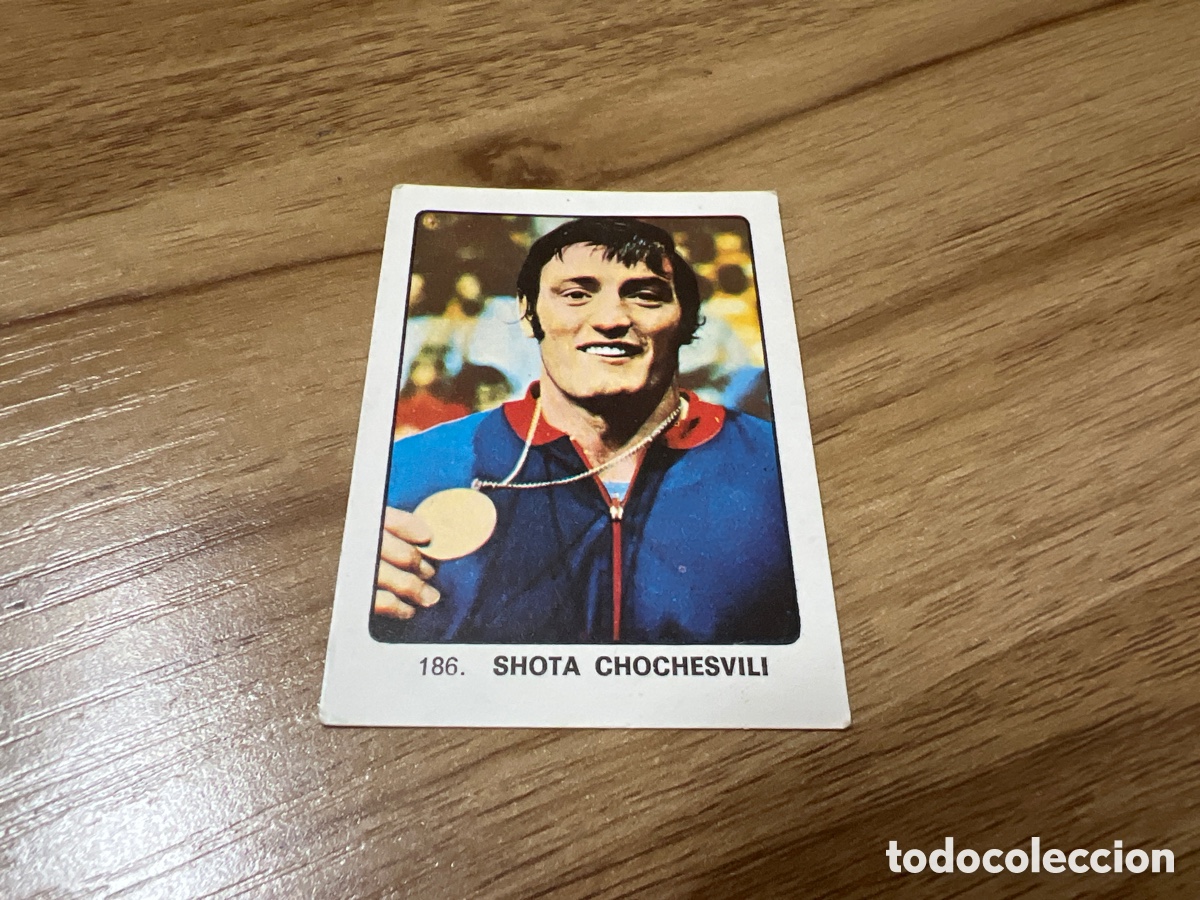 Coleccionismo deportivo: 1974 SHOTA CHOCHESVILI N&ordm; 186 KEYSA SIN PEGAR