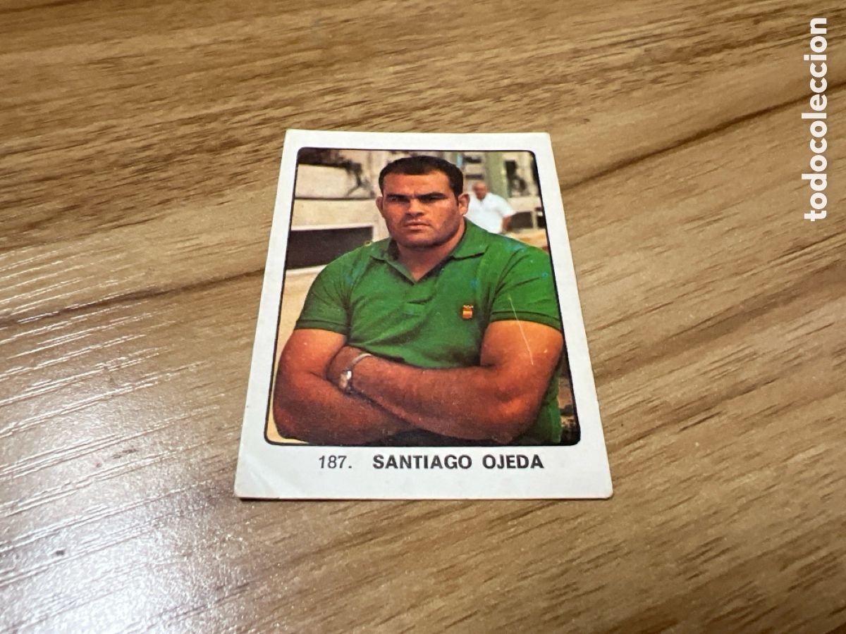 Coleccionismo deportivo: 1974 SANTIAGO OJEDA N&ordm; 187 KEYSA SIN PEGAR