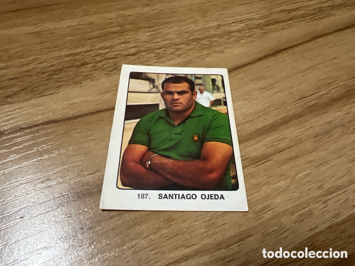Coleccionismo deportivo: 1974 SANTIAGO OJEDA N&ordm; 187 KEYSA SIN PEGAR