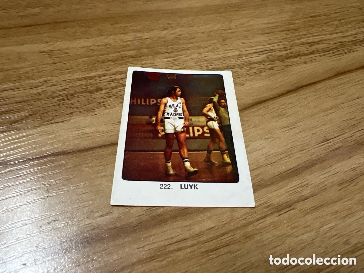 Coleccionismo deportivo: 1974 LUYK N&ordm; 222 KEYSA SIN PEGAR