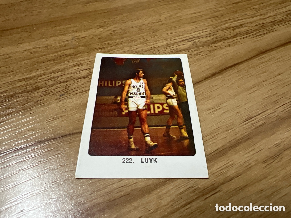 Coleccionismo deportivo: 1974 LUYK N&ordm; 222 KEYSA SIN PEGAR