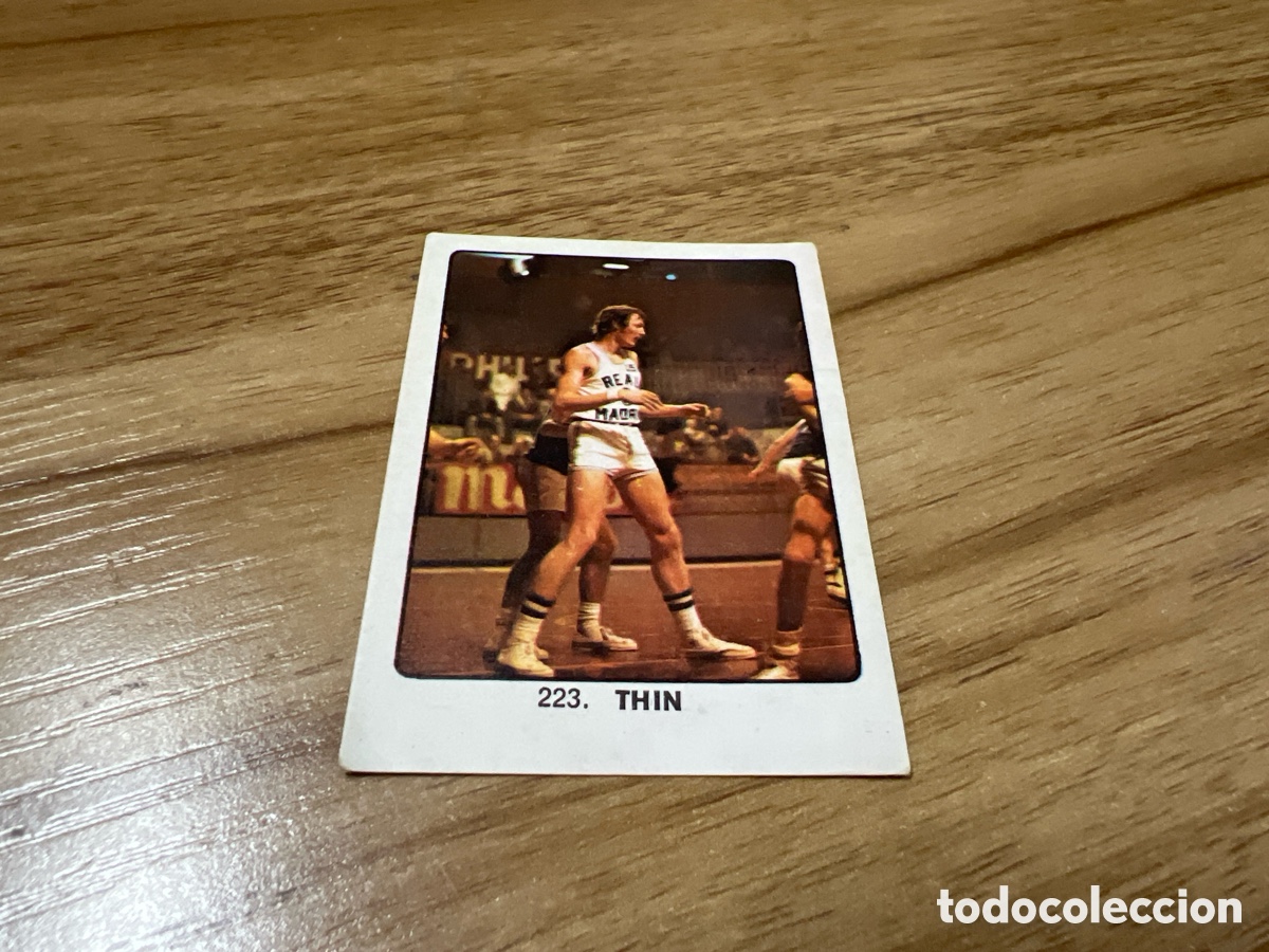 Coleccionismo deportivo: 1974 THIN N&ordm; 223 KEYSA SIN PEGAR