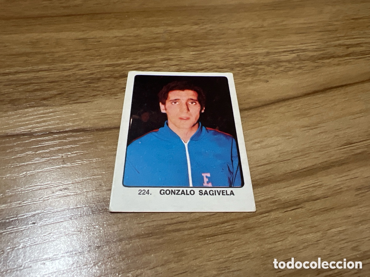 Coleccionismo deportivo: 1974 GONZALO SAGIVELA N&ordm; 224 KEYSA SIN PEGAR