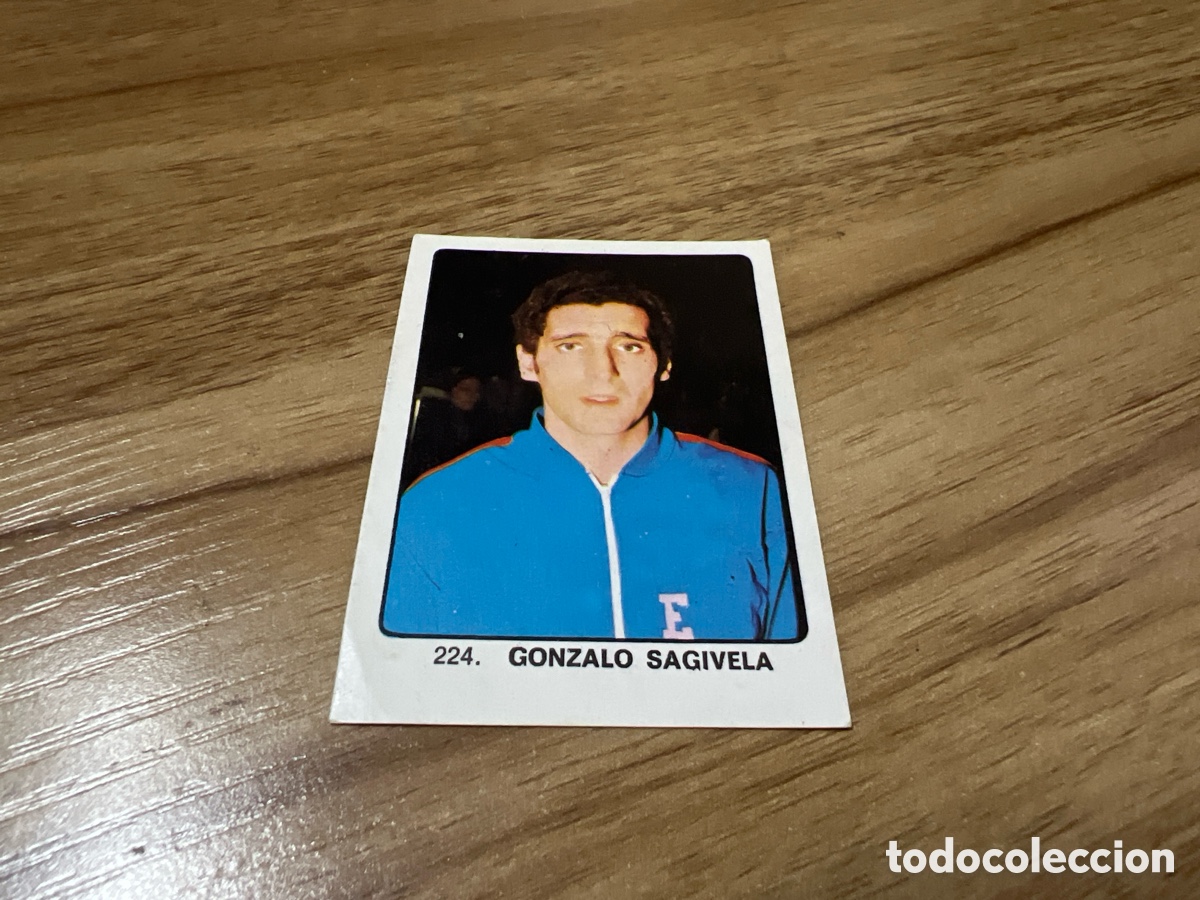 Coleccionismo deportivo: 1974 GONZALO SAGIVELA N&ordm; 224 KEYSA SIN PEGAR