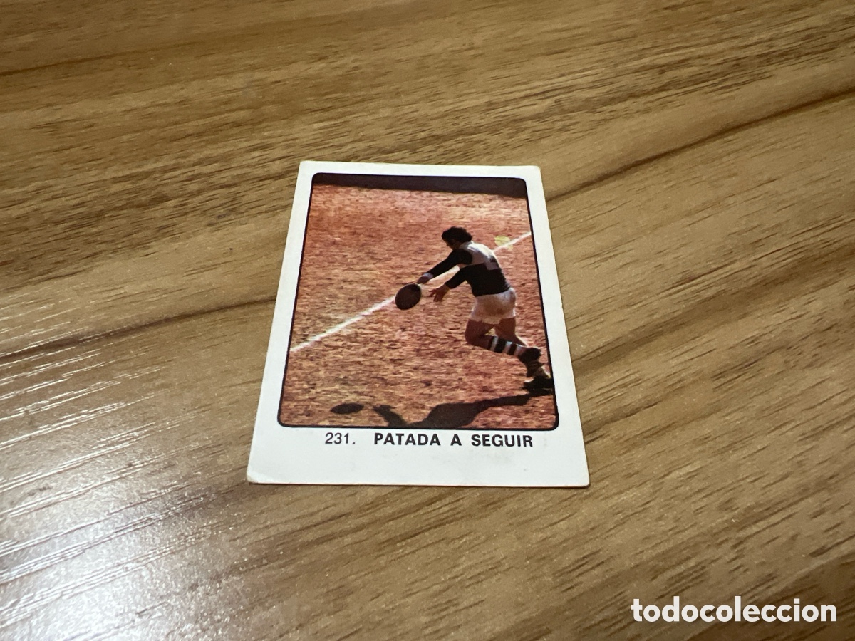 Sammelleidenschaft Sport: 1974 PATADA A SEGUIR N&ordm; 231 KEYSA SIN PEGAR