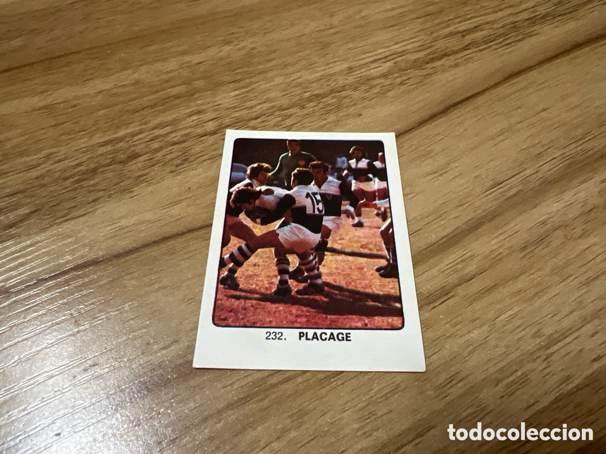 Sammelleidenschaft Sport: 1974 PLACAGE N&ordm; 232 KEYSA SIN PEGAR