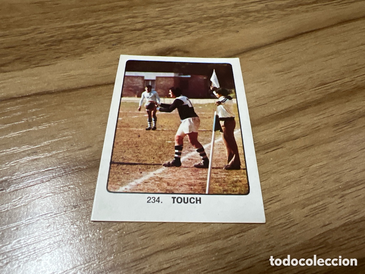 Collectionnisme sportif: 1974 TOUCH N&ordm; 234 KEYSA SIN PEGAR