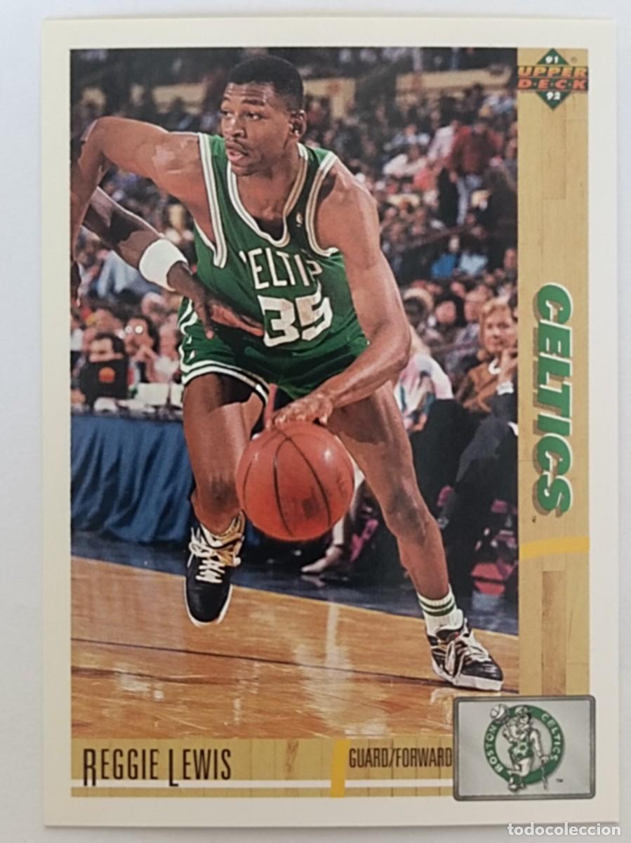 Collectionnisme sportif: #123 REGGIE LEWIS (BOSTON CELTICS) CARD 91/92 UPPER DECK