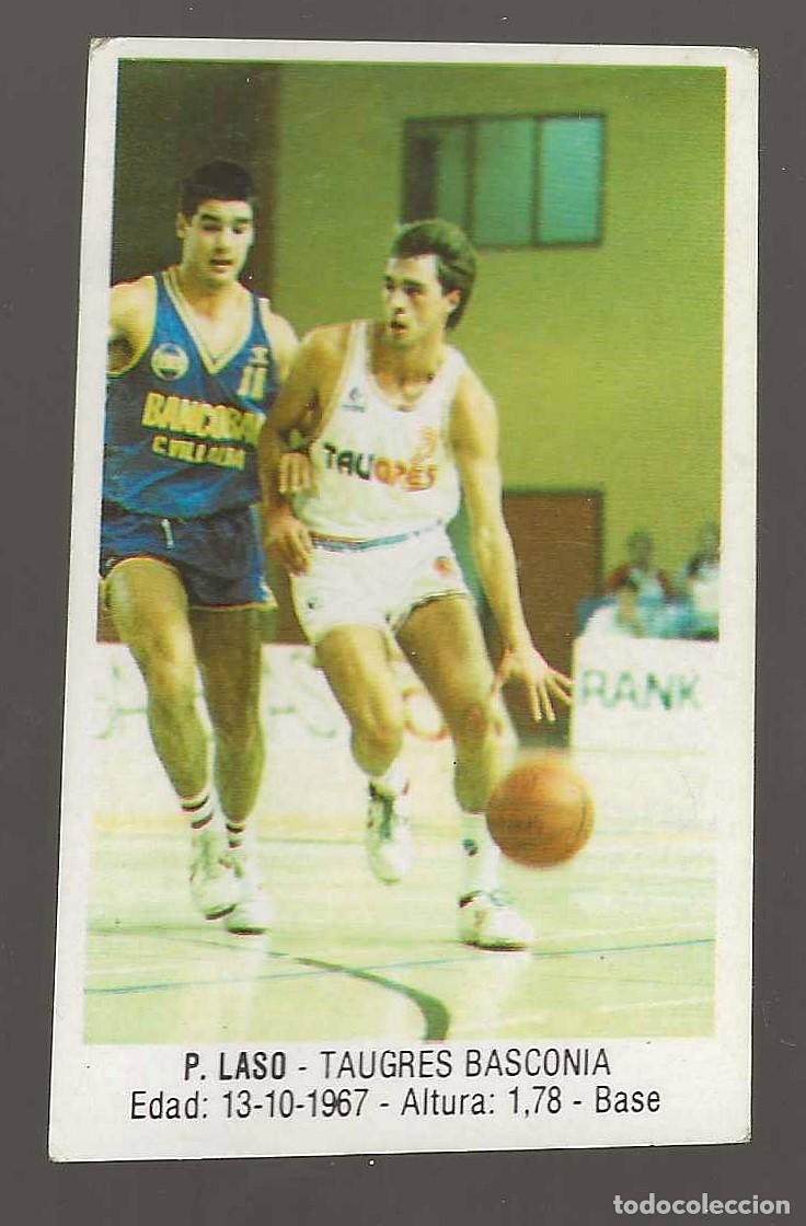 Collectionnisme sportif: MERCHANTE -- BASQUET 87-88 -- N&ordm; 106 PABLO LASO ( TAUGRES BASCONIA )