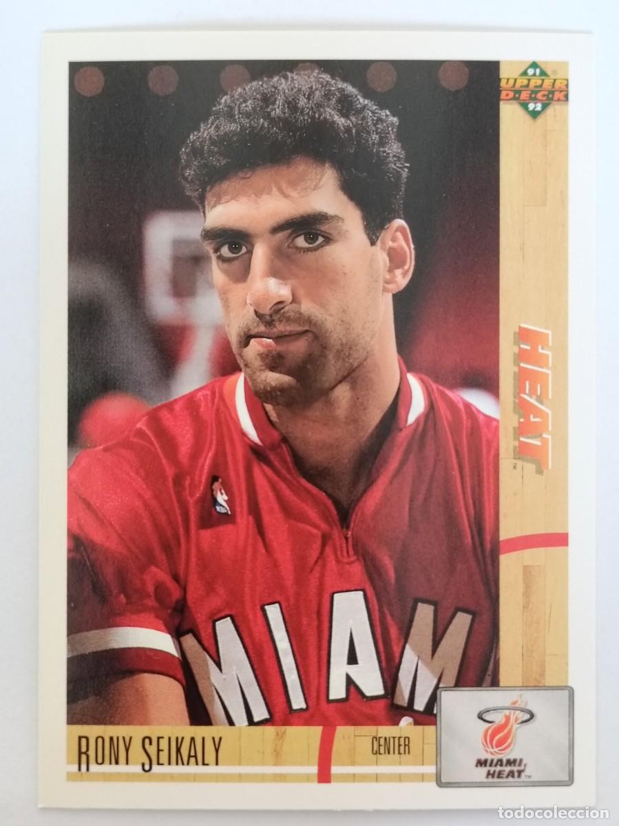 Coleccionismo deportivo: #145 RONY SEIKALY (MIAMI HEAT) CARD 91/92 UPPER DECK