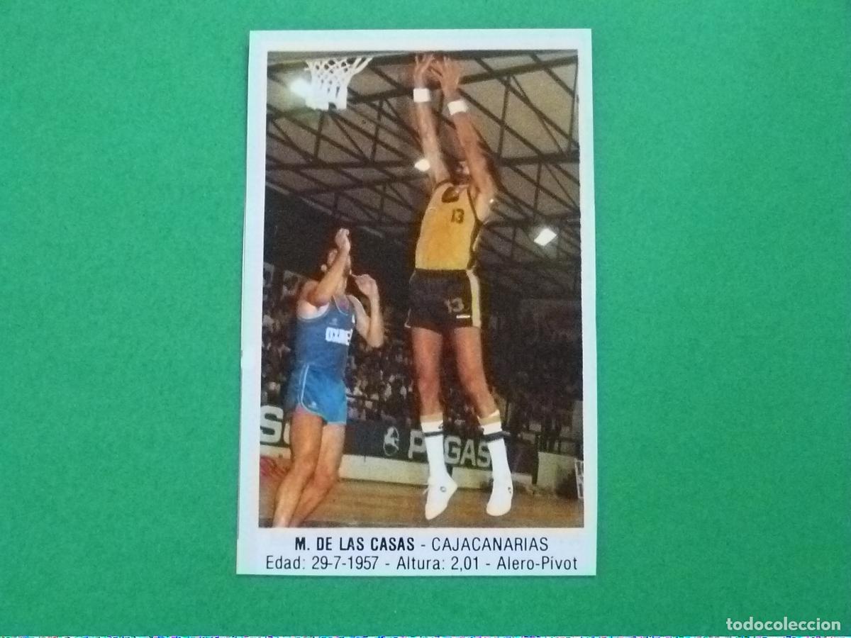 Coleccionismo deportivo: CROMO BALONCESTO DE LAS CASAS RECORTADO N&ordm; 32 LIGA BALONCESTO 88 J.MERCHANTE