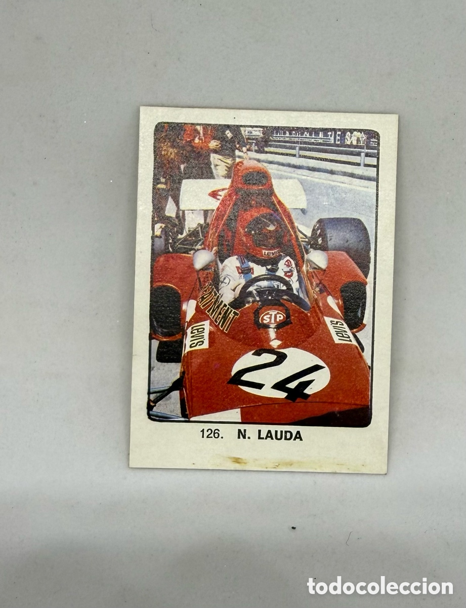 Coleccionismo deportivo: 1974 NIKI LAUDA ROOKIE FORMULA 1 N&ordm; 126 KEISA SIN PEGAR