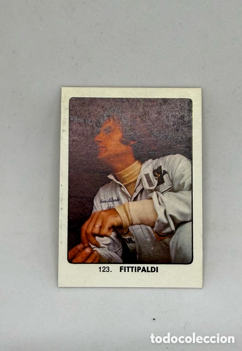 Collectionnisme sportif: 1974 EMERSON FITTIPALDI FORMULA 1 N&ordm; 123 KEISA SIN PEGAR