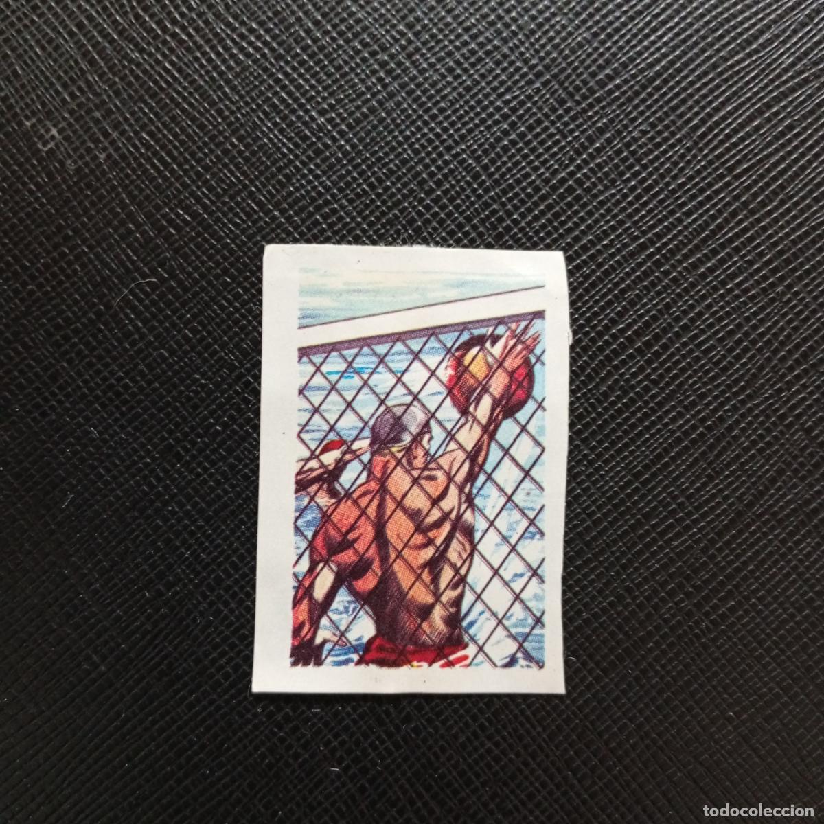 Coleccionismo deportivo: 38 WATERPOLO RUIZ ROMERO TOKIO OLIMPIADAS EUROCOPA 1964 FUTBOL 64 DESPEGADO A52 PG469