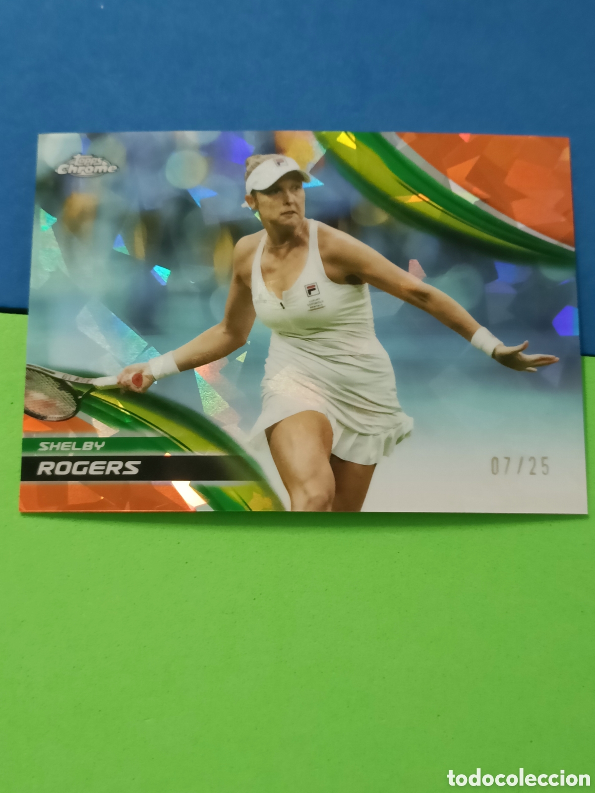 Coleccionismo deportivo: 2025 Topps Chrome&reg; Tennis Sapphire Edition - Numerada 07/25 259 Shelby Rogers