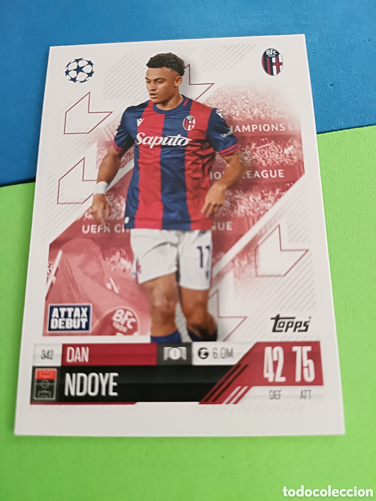 Coleccionismo deportivo: Match Attax Topps 2024 2025 24 25 - 342 Ndoye