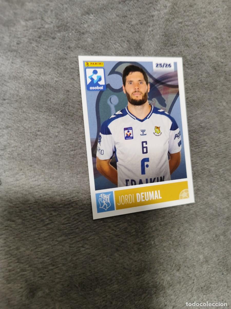 Coleccionismo deportivo: 24 JORDI DEUMAL FRAIKIN BM. GRANOLLERS LIGA NEXUS ENERGIA ASOBAL 2025 2026 PANINI 25 26 BALONMANO