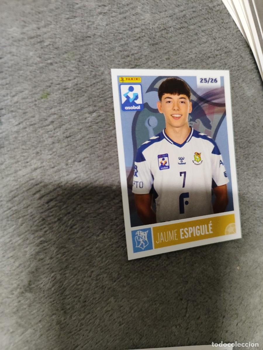 Coleccionismo deportivo: 25 JAUME ESPIGUL&Eacute; FRAIKIN BM. GRANOLLERS LIGA NEXUS ENERGIA ASOBAL 2025 2026 PANINI 25 26 BALONMANO