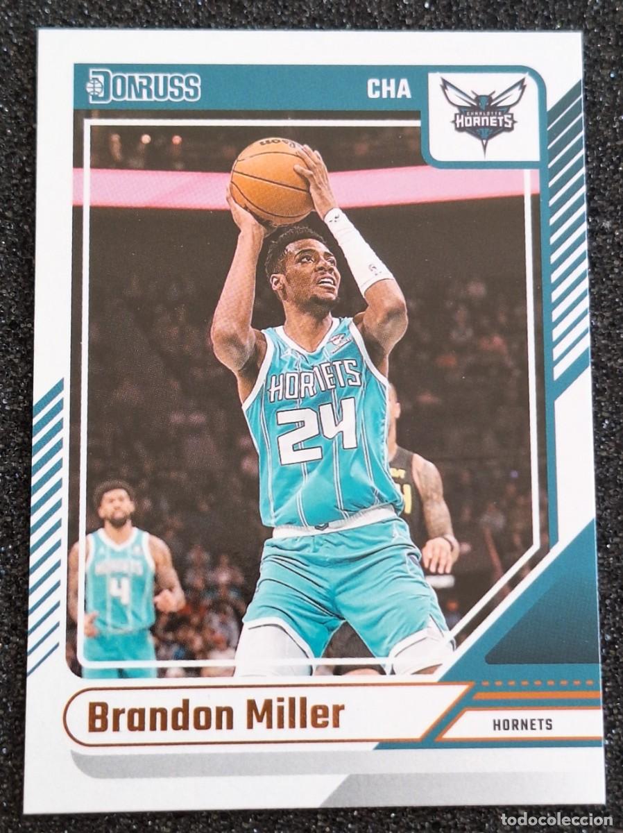 Coleccionismo deportivo: Brandon Miller Charlotte Hornets Panini Donruss Basketball