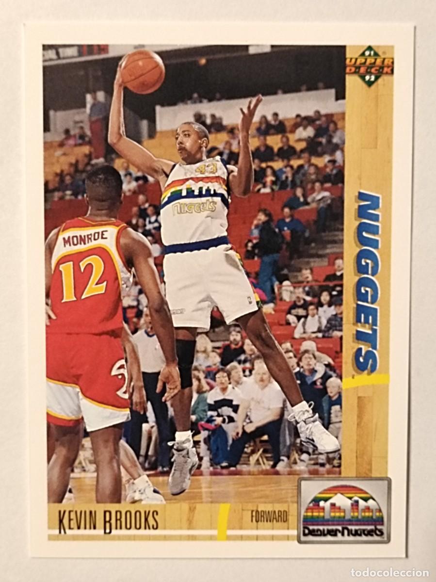 Coleccionismo deportivo: #427 KEVIN BROOKS (DENVER NUGGETS) CARD 91/92 UPPER DECK