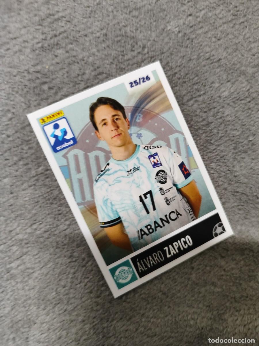 Coleccionismo deportivo: 110 &Aacute;LVARO ZAPICO ABANCA ADEMAR LE&Oacute;N LIGA NEXUS ENERGIA ASOBAL 2025 2026 PANINI 25 26 BALONMANO