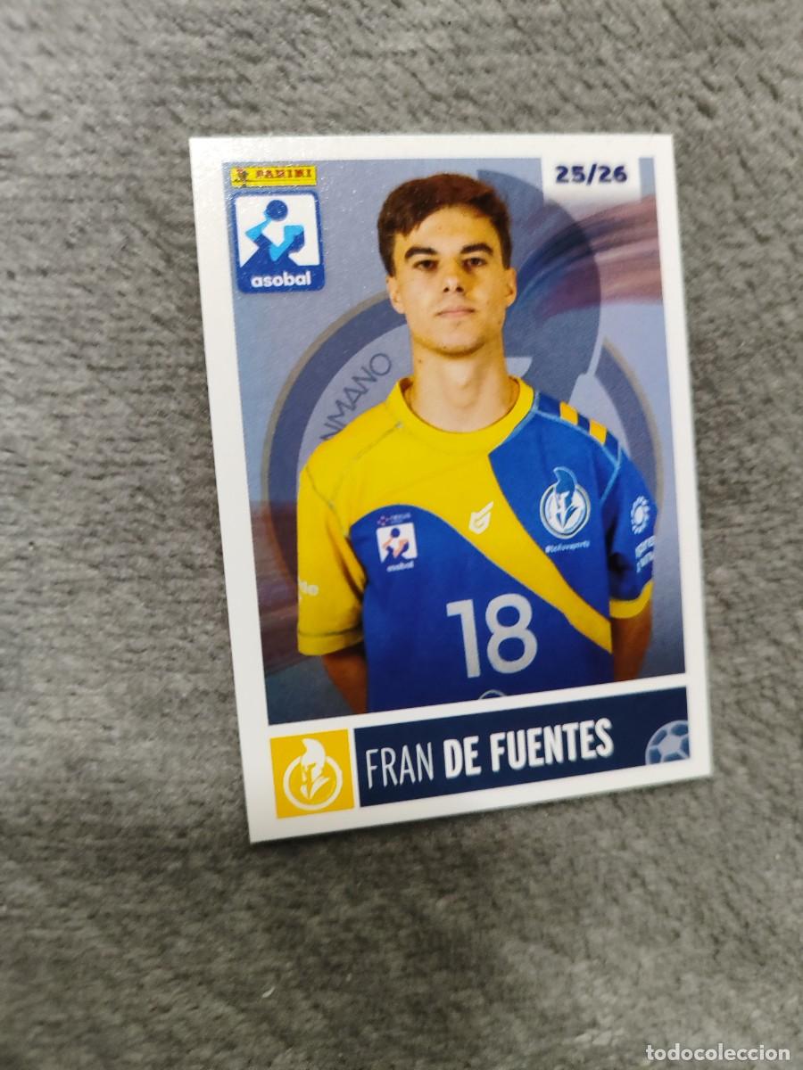 Sammelleidenschaft Sport: 126 FRAN DE FUENTES RECOLETAS AT. VALLADOLID LIGA NEXUS ENERGIA ASOBAL 2025 2026 PANINI 25 26 BALONM
